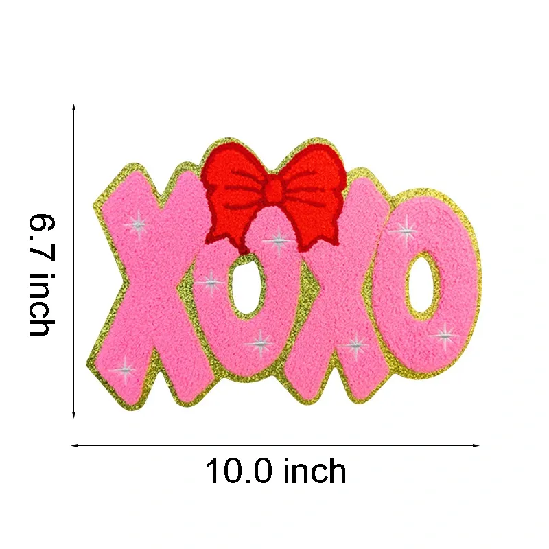 Be Mine Heart Letter Iron On Patch