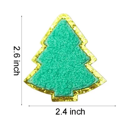 Santa Claus Elk Iron On Patches