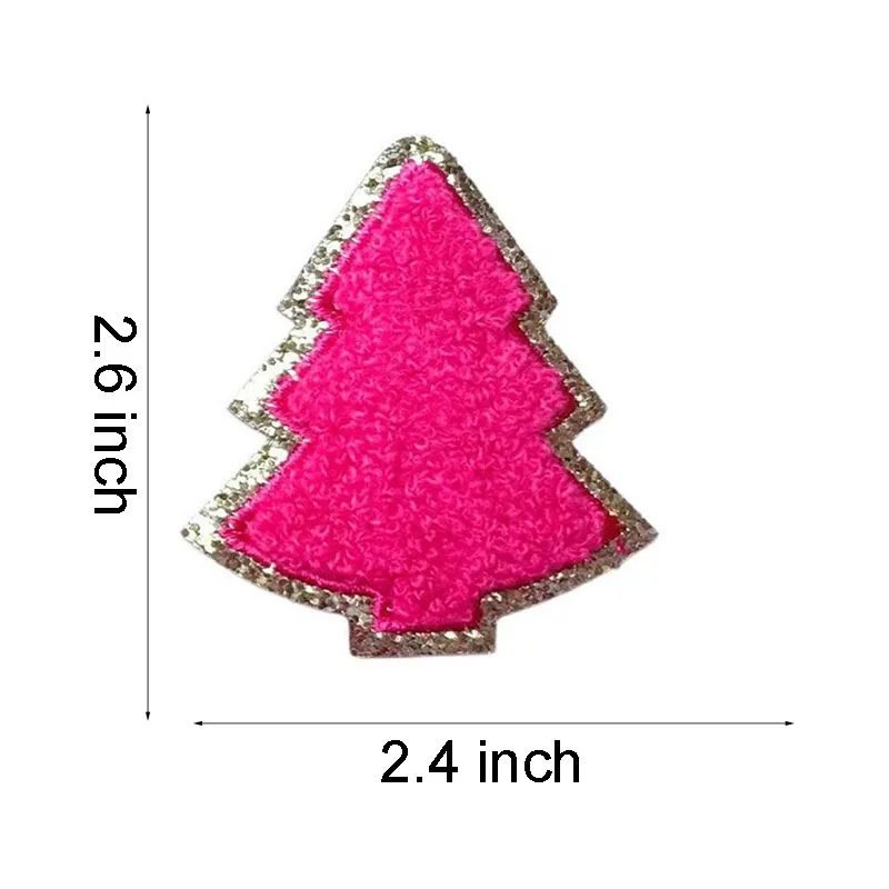 Santa Claus Elk Iron On Patches