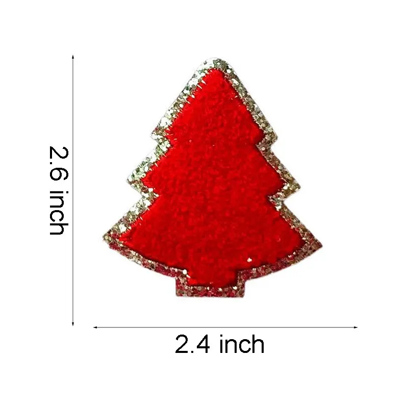 Santa Claus Elk Iron On Patches