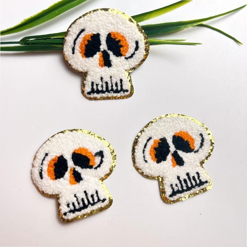 Halloween Bat Iron On Patches