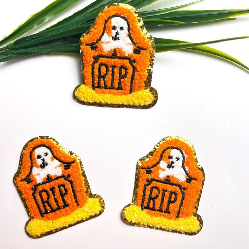 Halloween Bat Iron On Patches