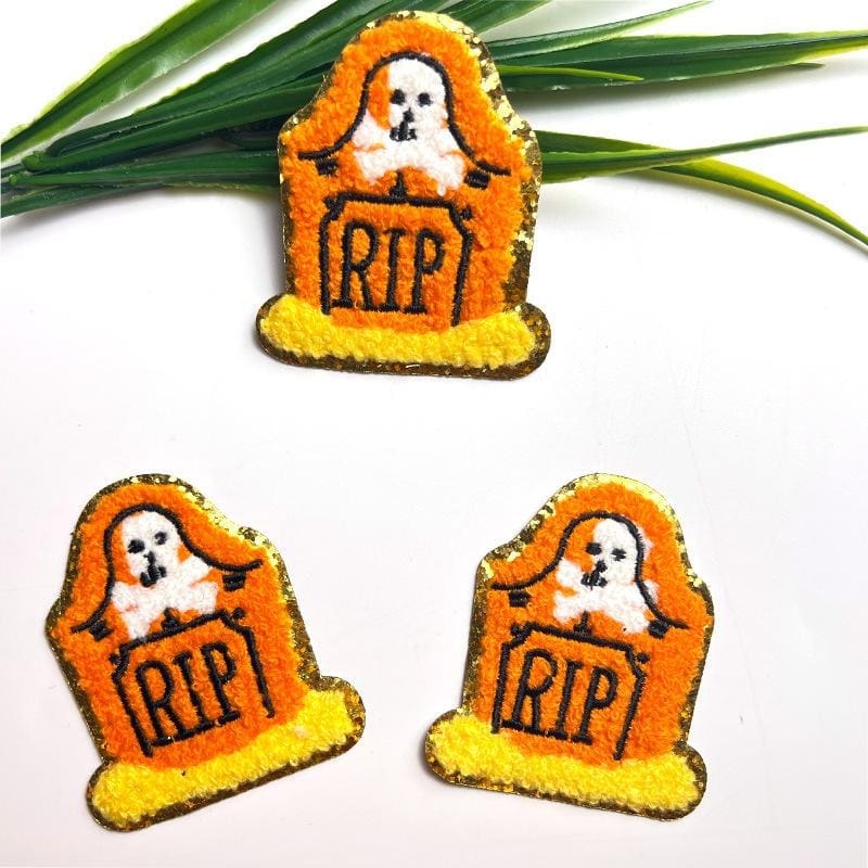 Halloween Bat Iron On Patches