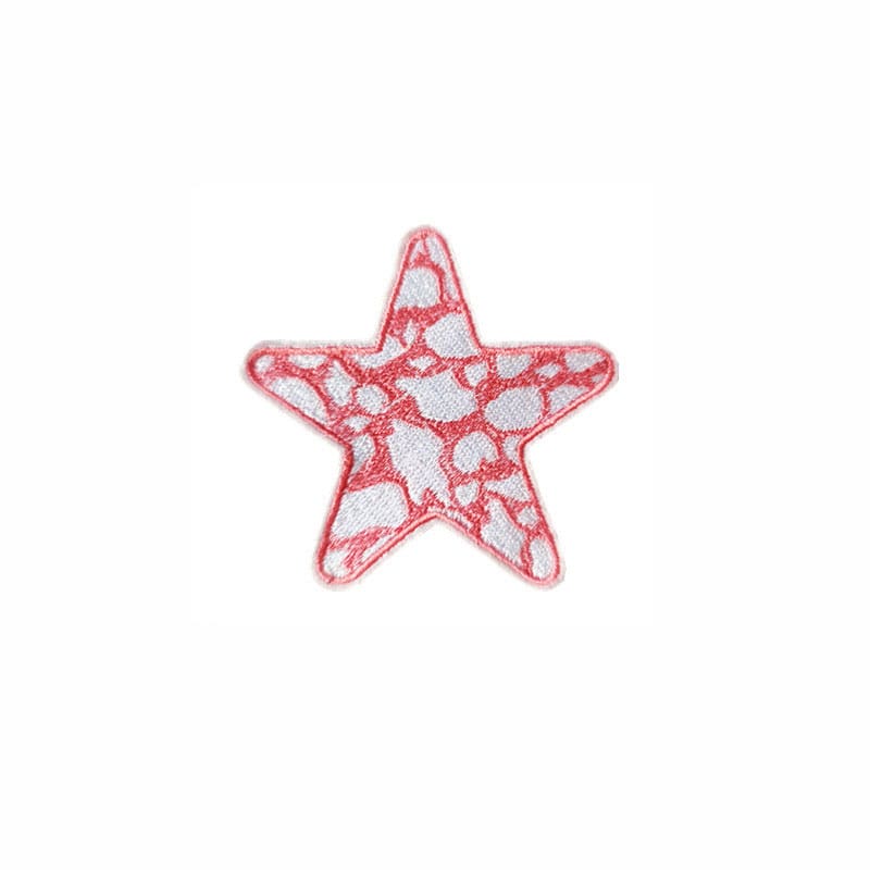 Western Pink Hat Iron On Patch