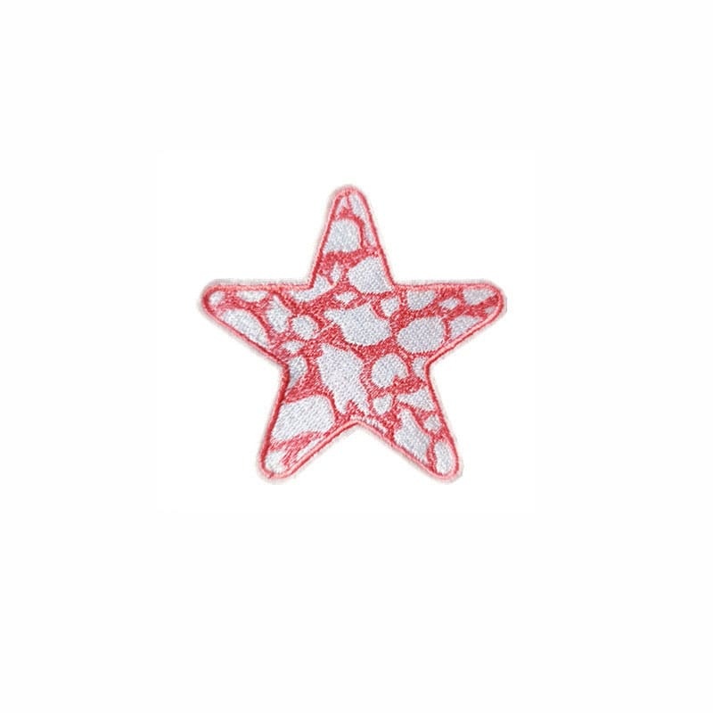 Western Pink Hat Iron On Patch