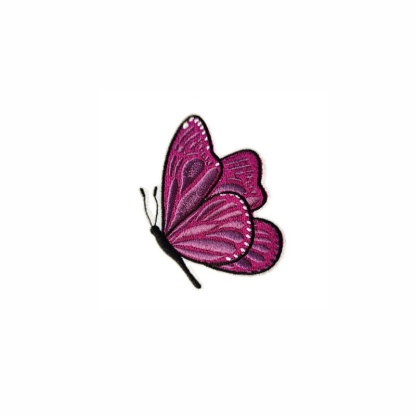 Western Pink Hat Iron On Patch