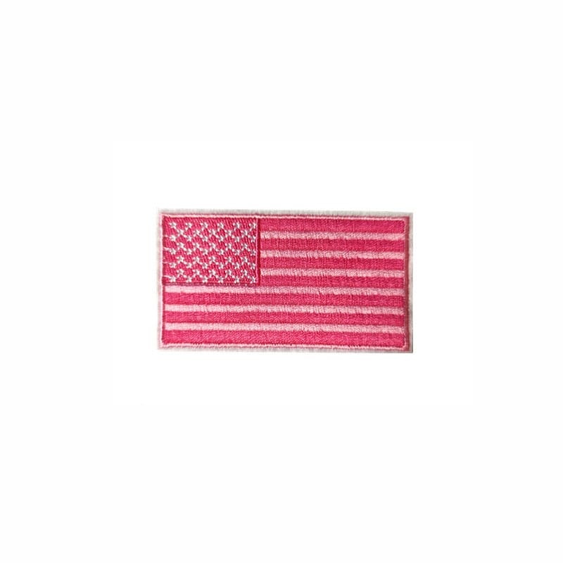 Western Pink Hat Iron On Patch