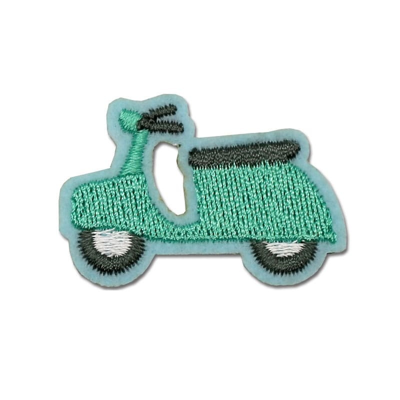 Planet Train Embroidered Patch