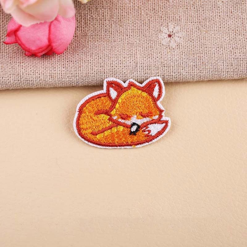 Animal Cute Fox Iron On Patches