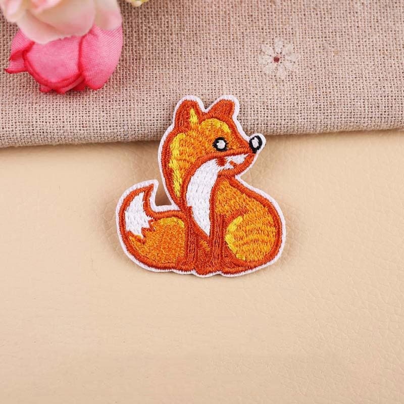 Animal Cute Fox Iron On Patches