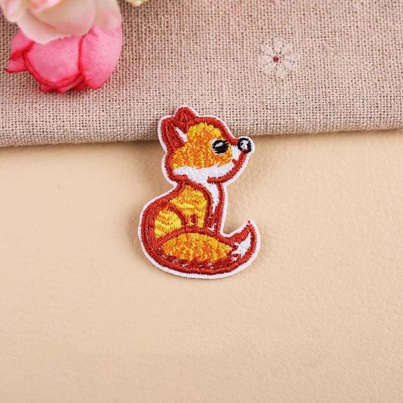 Animal Cute Fox Iron On Patches