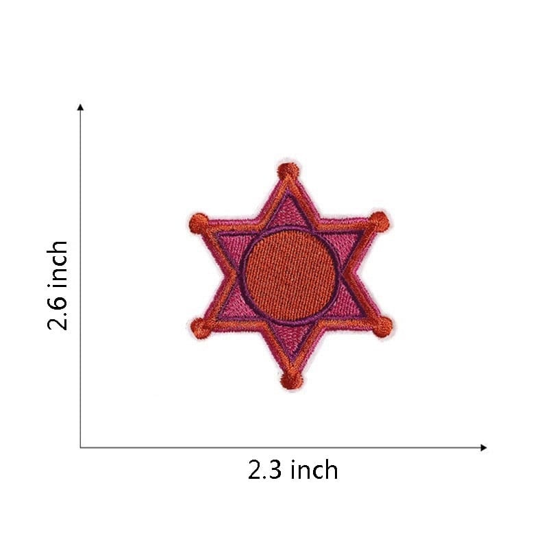 Funny Cowgirl Embroidered Patch