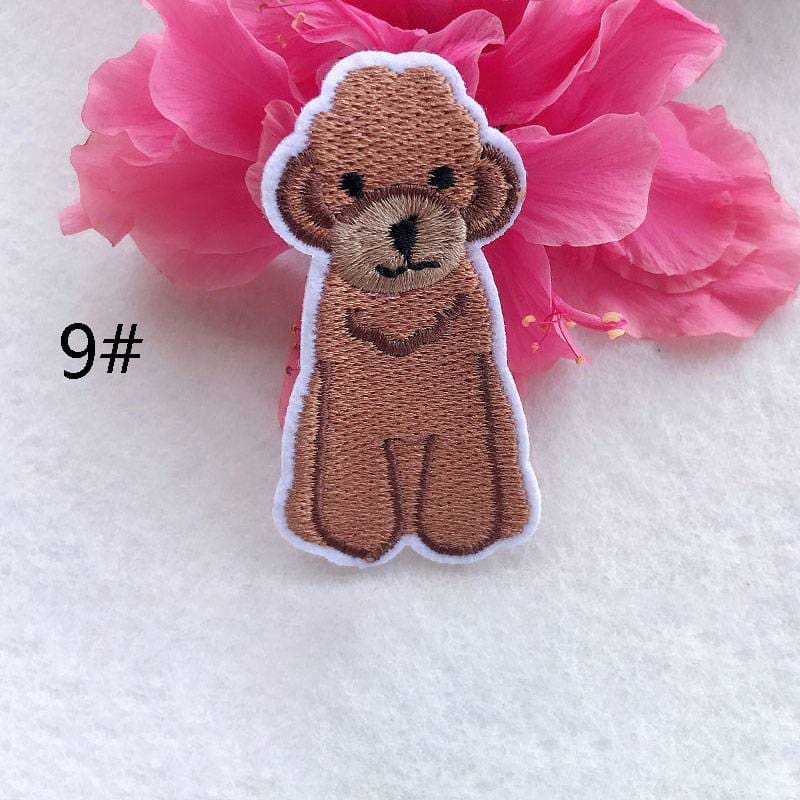 Animal Dog Embroidered Patches