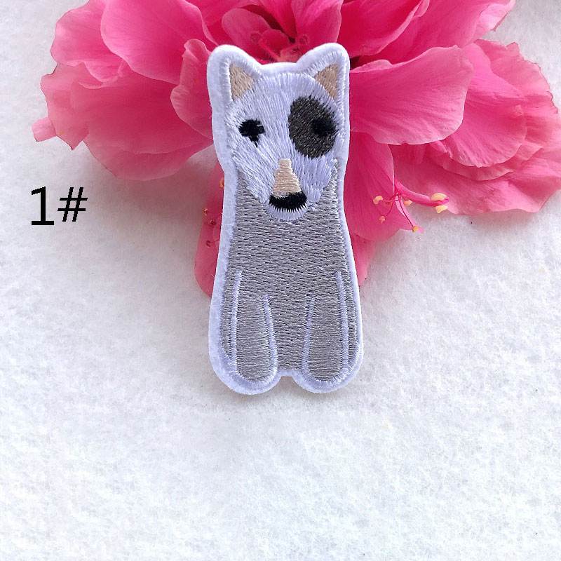 Animal Dog Embroidered Patches