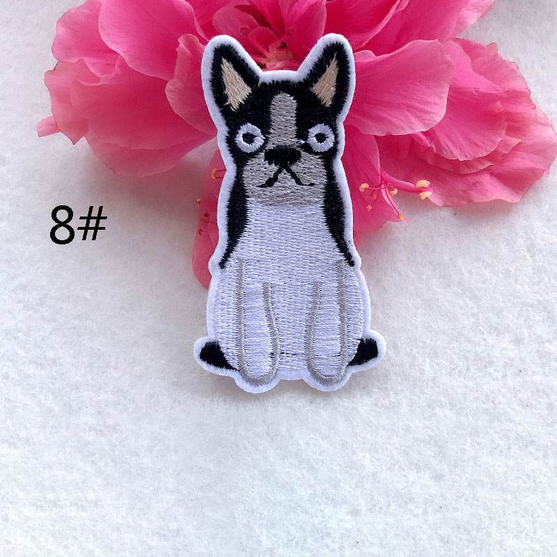 Animal Dog Embroidered Patches