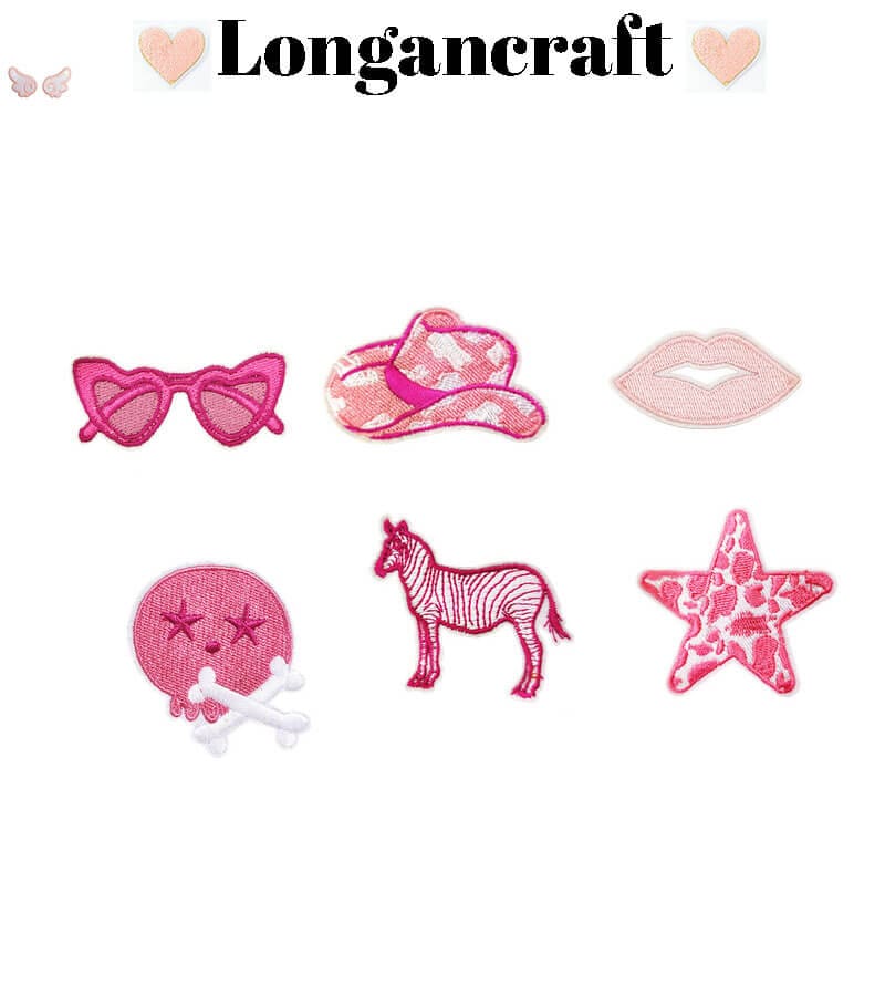 Western Cowgirl Iron On Patches