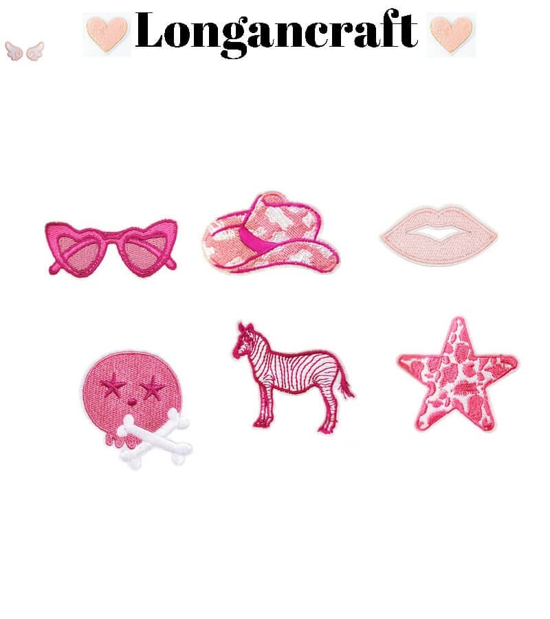 Western Cowgirl Iron On Patches