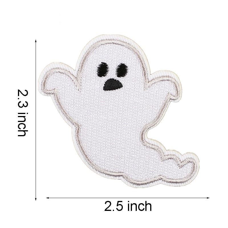 Halloween Letter Iron On Patch