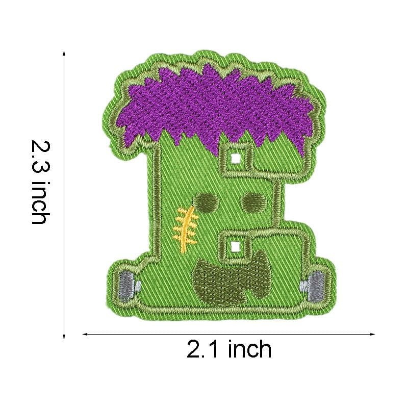 Halloween Letter Iron On Patch