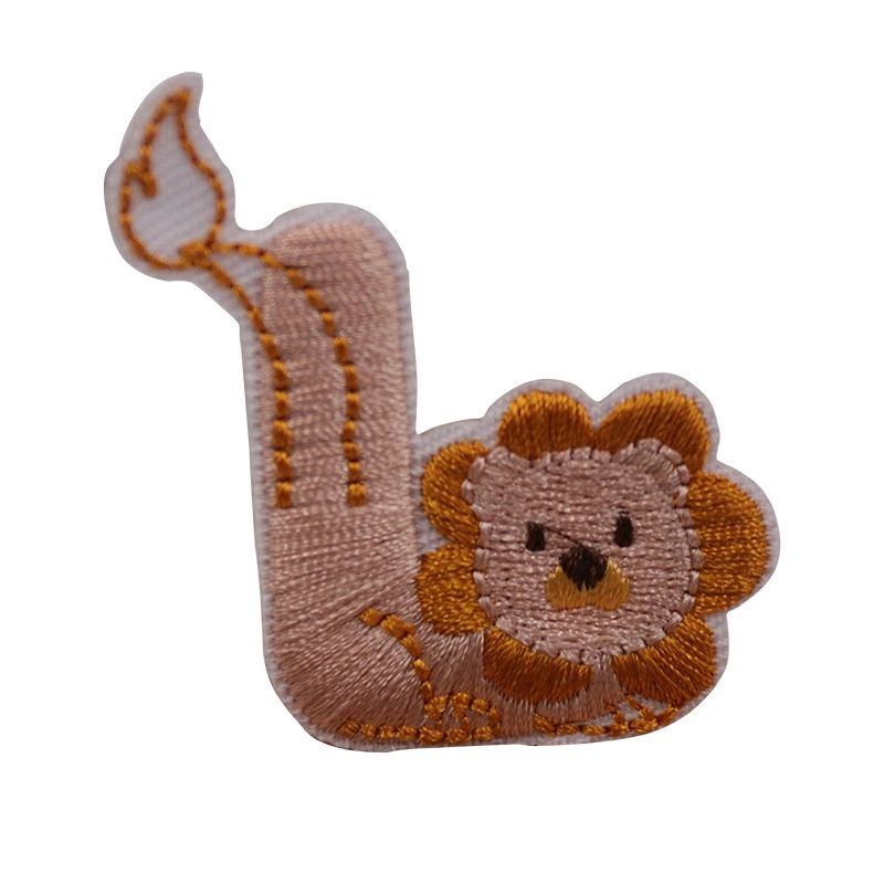 Cute Animal Letter Self Adhesive