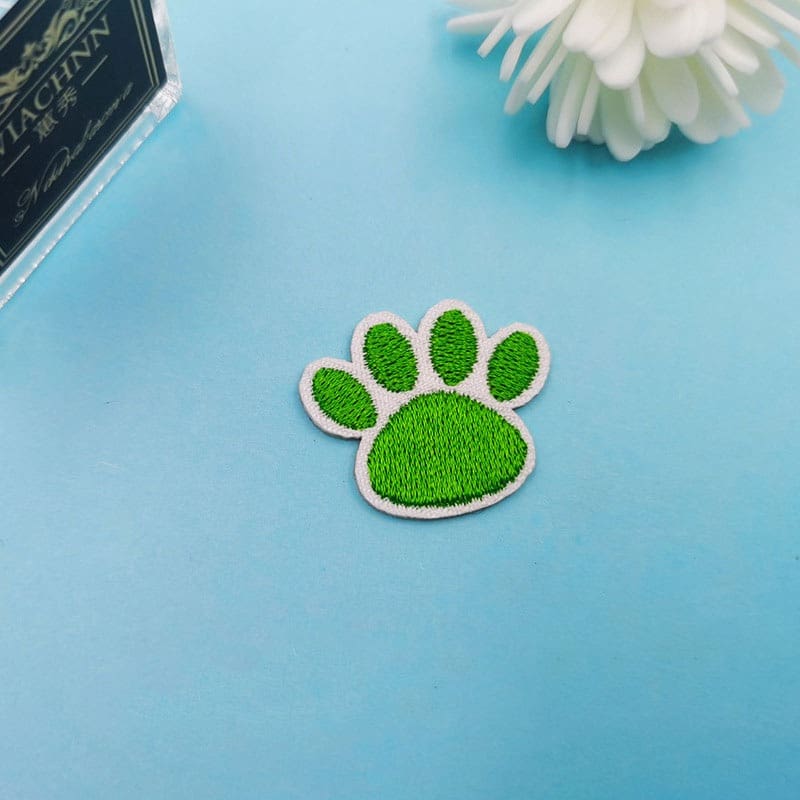 Animal Cat Paw Iron On Patches