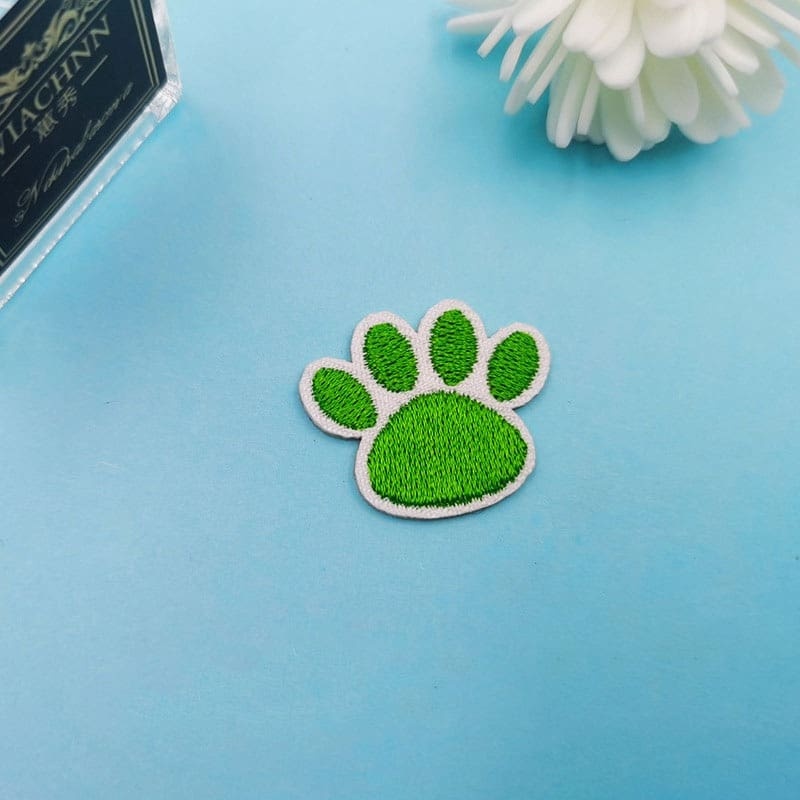 Animal Cat Paw Iron On Patches