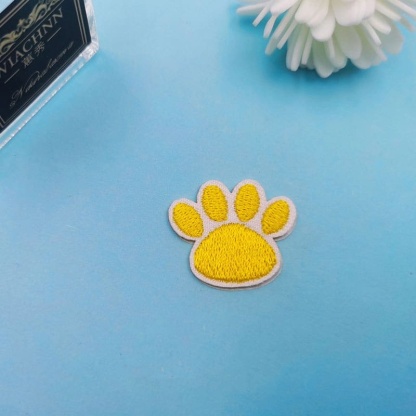 Animal Cat Paw Iron On Patches
