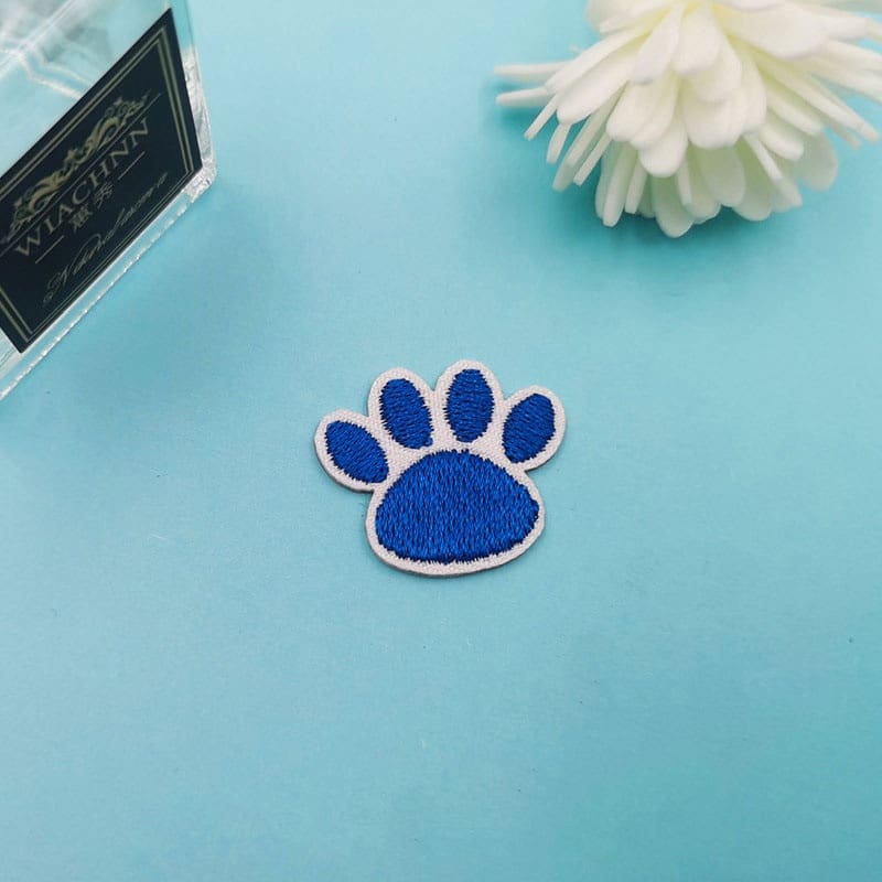 Animal Cat Paw Iron On Patches