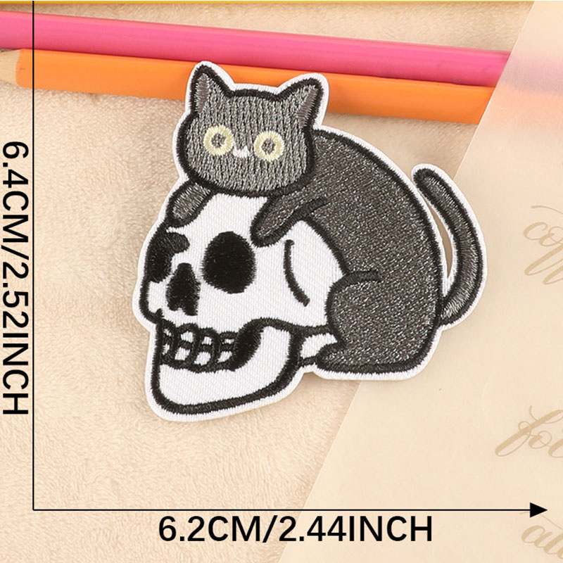 Animal Cat Embroidered Patches