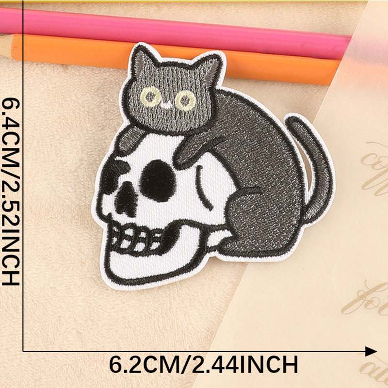 Animal Cat Embroidered Patches