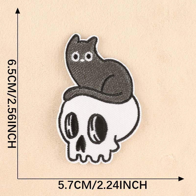 Animal Cat Embroidered Patches