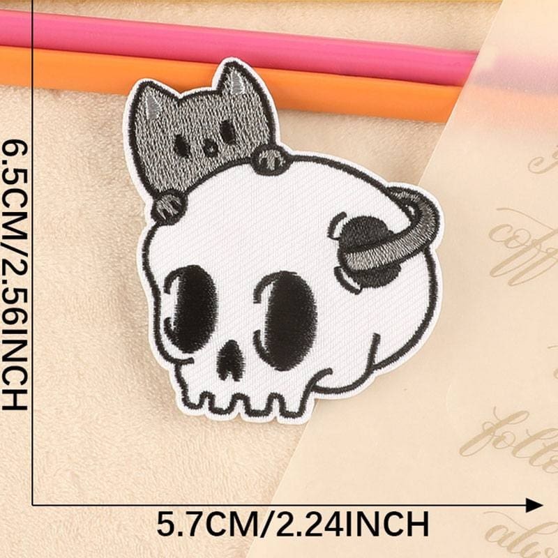 Animal Cat Embroidered Patches