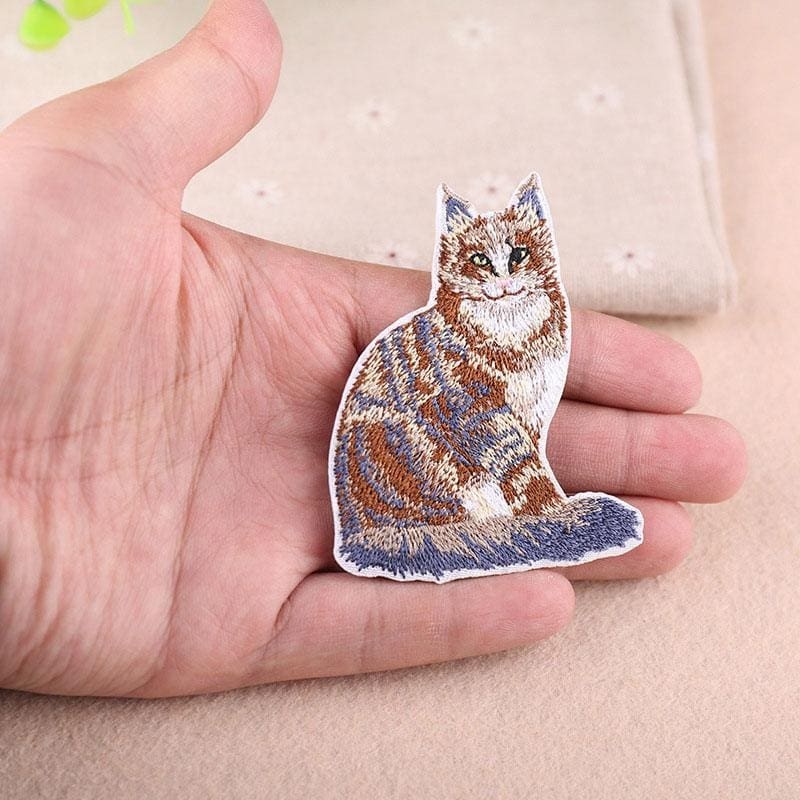 Animal Cute Cat Iron On Patches