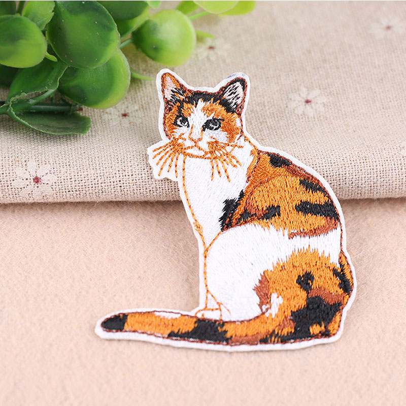 Animal Cute Cat Iron On Patches