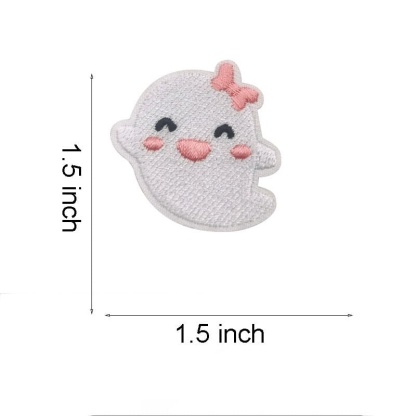 Color Pumpkin Embroidered Patches