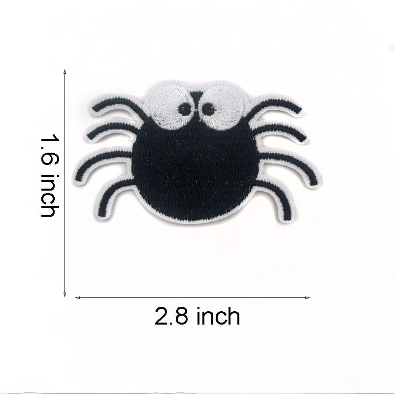 Color Pumpkin Embroidered Patches