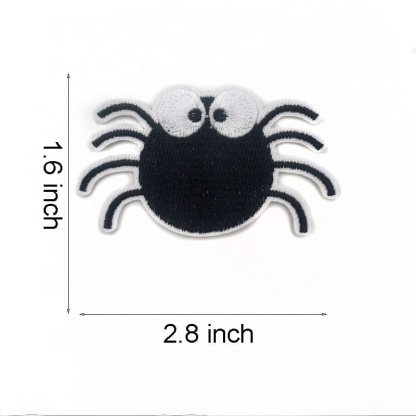 Color Pumpkin Embroidered Patches