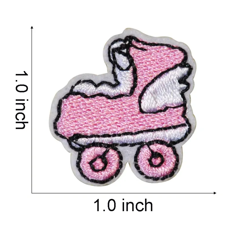 Pink Valentine Day Embroidered Patches
