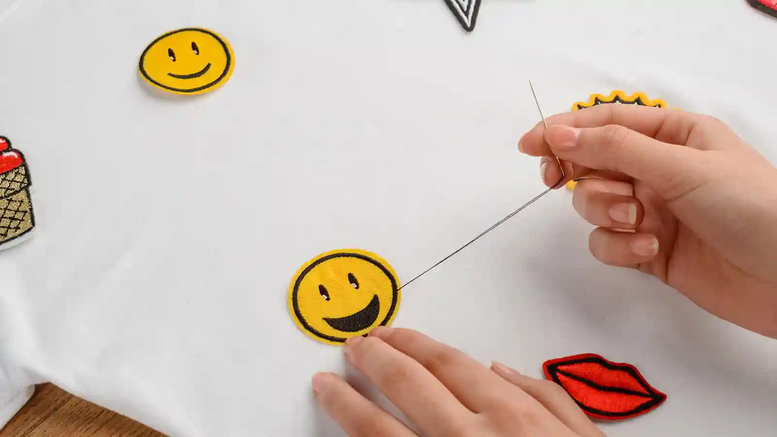 How to Put a Patch on a Shirt