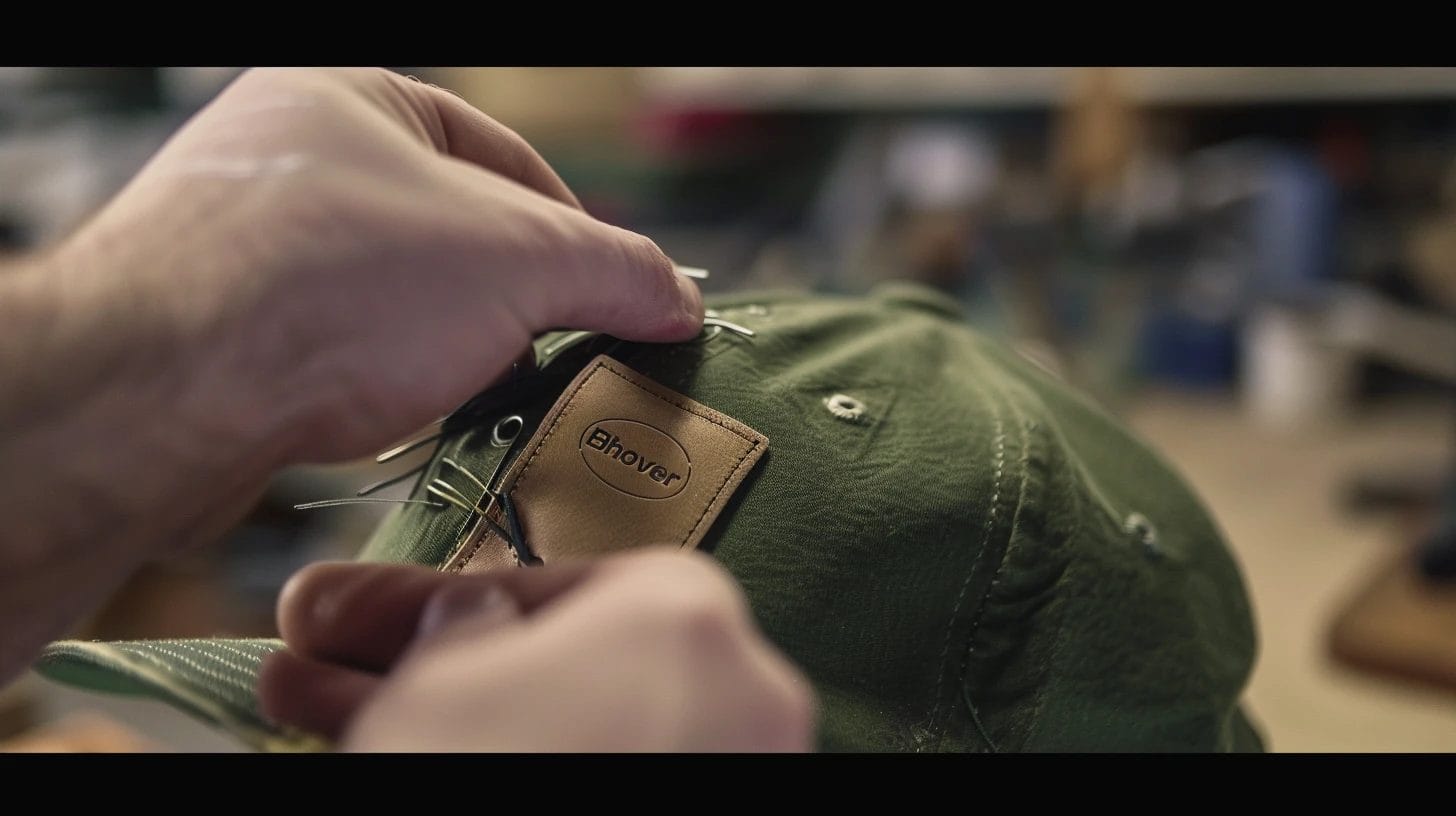 How to Put Leather Patches on Hats
