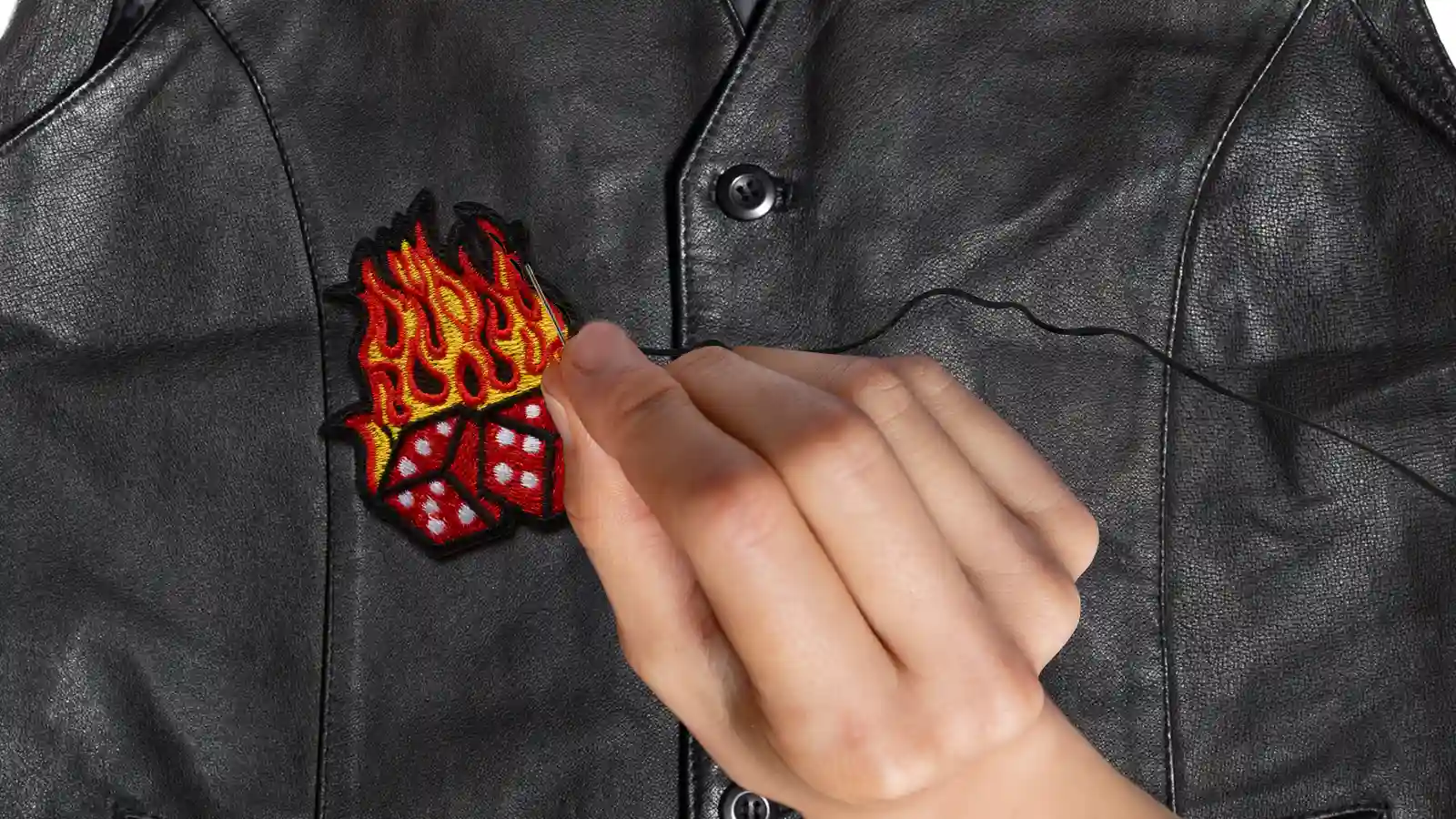 How Do You Sew Patches on a Leather Vest