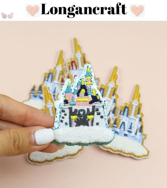 Castle Chenille Iron On Patches