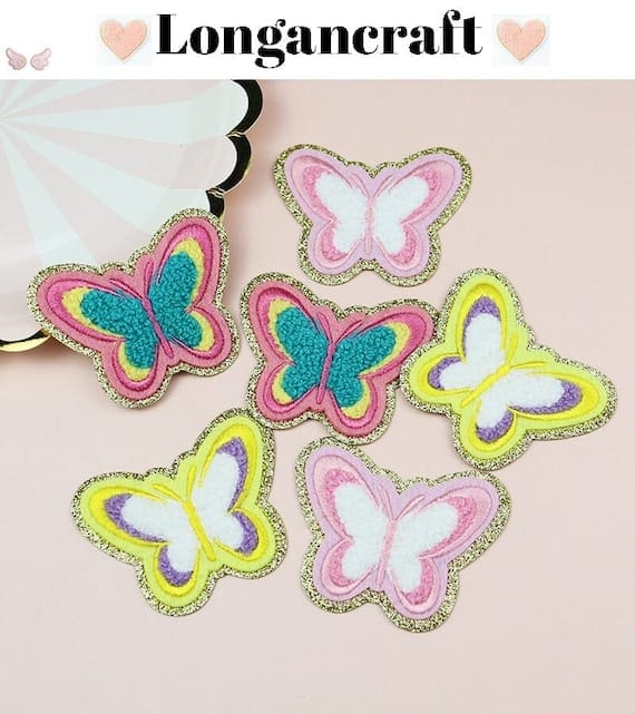 Butterfly Iron On Patches