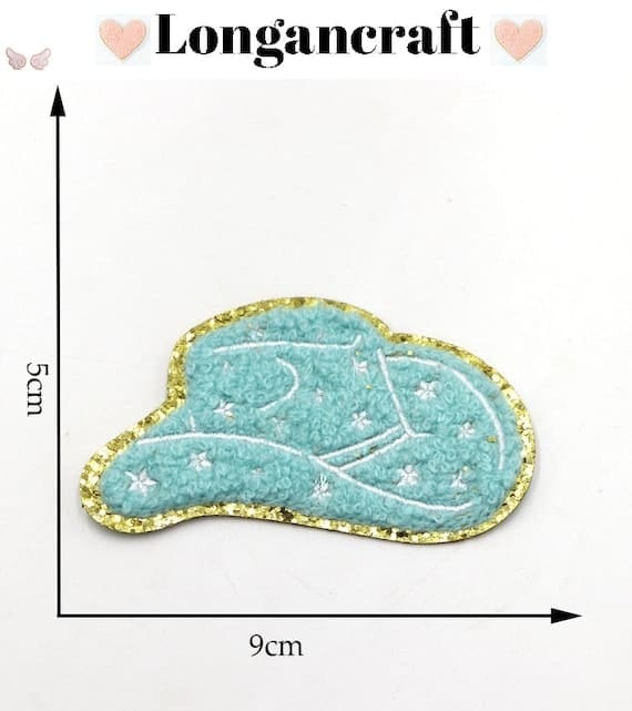 Cowboy Hat Chenille Patches