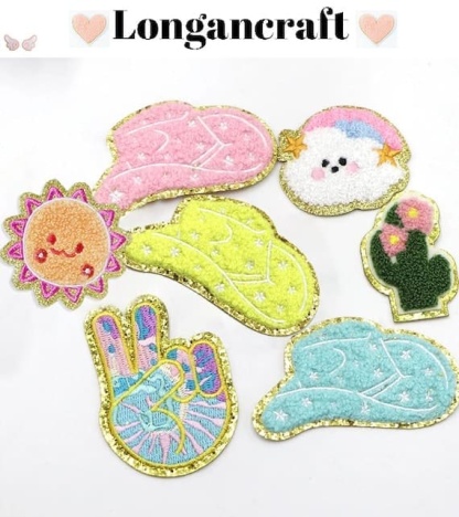Cowboy Hat Chenille Patches
