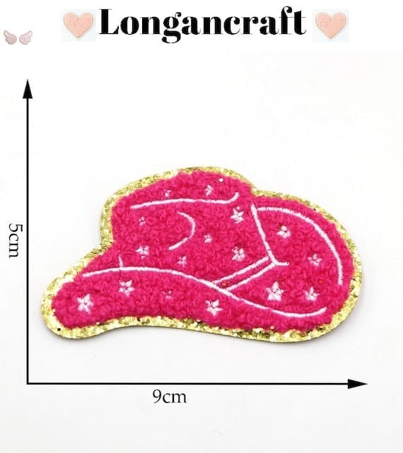 Cowboy Hat Chenille Patches