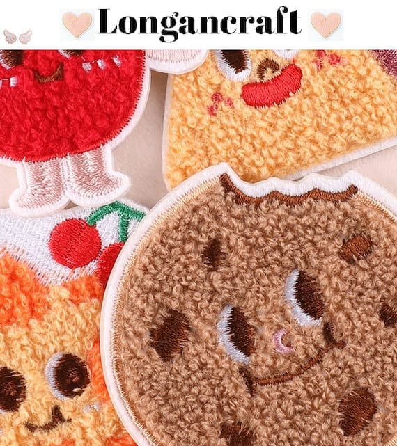 French Fries Cookie Patches