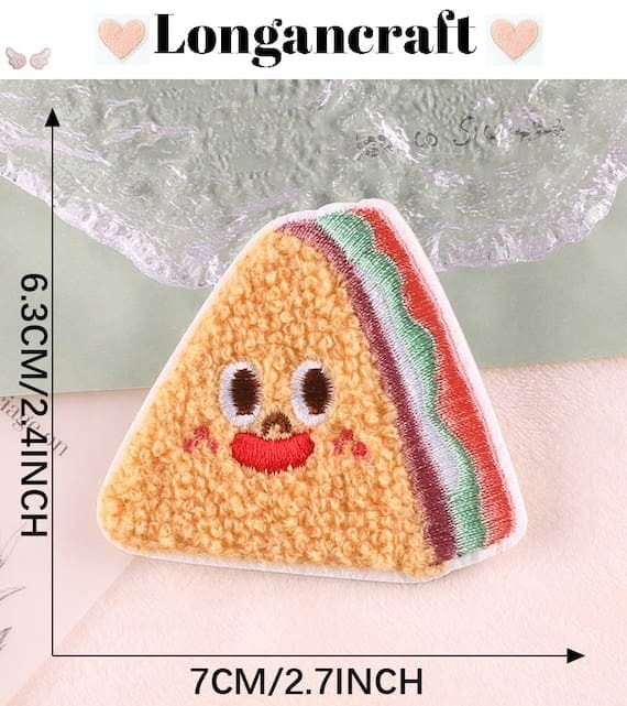 French Fries Cookie Patches