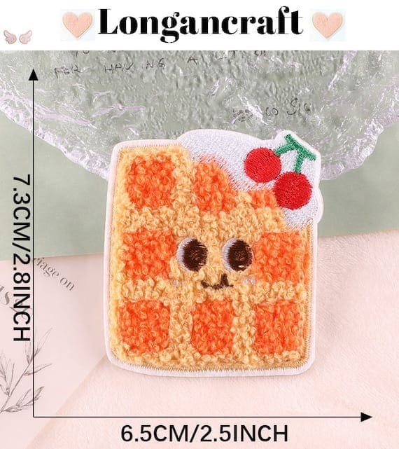 French Fries Cookie Patches