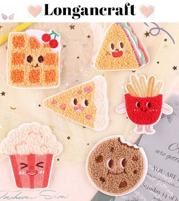 French Fries Cookie Patches